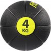 Medicinbal Fitforce MEDICINE BALL 4 KG čierna,žltá