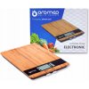 Kuchynská váha Oromed ORO-Kitchen Scale béžová/hnedá 5 kg