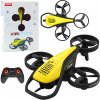 LEAN Toys Mini diaľkové ovládanie RC dron Syma X36 štvorosá akrobacia žltá