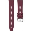 PROTEMIO 90133 SILICONE Vymeniteľný remienok pre Huawei Watch GT 5 46mm bordový