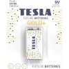 Teslá GOLD+ alkalická batéria 9V (6LR61) 1 ks / blister (1099137205)