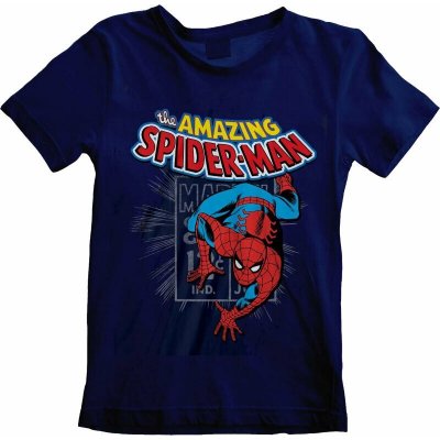 Spiderman tričko Amazing Spider Man modrá