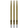 Hroty na šípky steel Target Swiss Point Nano, zlaté Dĺžka hrotu: 40 mm