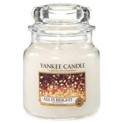Yankee Candle Aromatická sviečka Classic strednej All Is Bright 411 g