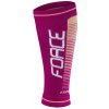 Kompresné návleky Force COMPRESS, fialovo-marhuľové L-XL/42-47