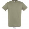 SOL´S REGENT / Pánske tričko s okrúhlym výstrihom - khaki S
