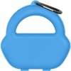 AppleKing ochranné polopriehľadné puzdro s karabínou pre AirPods Max 1 / 2 - modré - možnosť vrátiť tovar ZADARMO do 30tich dní