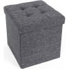 Artenat Taburet Ewa, 38 cm, tmavosivá