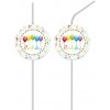 Procos Slamky Happy Birthday Streamers 4 ks