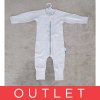 ERGOPOUCH Overal na spanie organická bavlna Layers Grey Marle 3-6 m, max. 8 kg, 0,2 tog