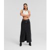 Karl Lagerfeld Jeans Klj Hr Shank Denim Maxi Skirt čierna