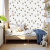Peel & Stick detská tapeta – roztomilé labky – neutrálna Material: Textil