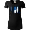 Paddleboard set - Dámske tričko z organickej bavlny Origin (GOTS) - 2XL ( Čierna )