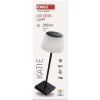 Z7630B LED stolová lampa KATIE, čierna EMOS