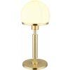 Globo Lighting Haku stolová lampa 1x40 W biela-čierna-mosadzná 21954M