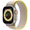 AppleKing nylonový remienok trailový ťah pre Apple Watch Ultra 49mm / 46mm / 45mm / 44mm / 42mm - béžový - možnosť vrátiť tovar ZADARMO do 30tich dní