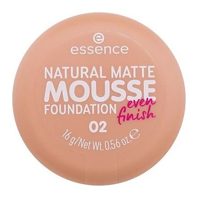 Essence Natural Matte Mousse pěnový make-up pro matný vzhled 02 16 g