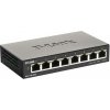 D-Link DGS-1100-08V2 8-portový gigabitový inteligentný riadený prepínač, bez ventilátora