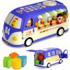 Vzdelávacia hračka Autobus RK-741 Ricokids modrý