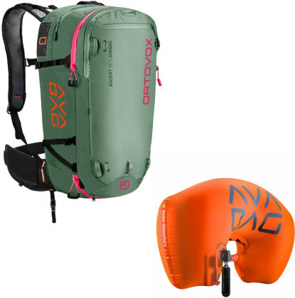 Ortovox Ascent 38l S Avabag Kit Green Isar