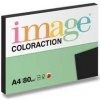 Barevný papír Image Coloraction 80 g, 100 listů, černý