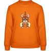 AWDis Sweat Mikina - Dizajn Pivný Viking - Orange Crush - S - Dámske