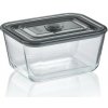 Dóza na potraviny skladovacie Aurelia sklo 24,0x18,0x11,0cm 2,5l KL-12646