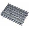 Onpira Organizér - úložný box pre SMD/SMT súčiastky 156x105x18 mm [24 ks] Farba: Sivá