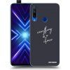 Picasee silikónový čierny obal pre Honor 9X - Všetko je na tebe