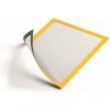 Informačný panel, A4, magnetický, DURABLE DURAFRAME MAGNETIC, žltá