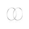 MINET JMAN0136SE50 - Stříbrné náušnice MINET KRUHY 5 cm