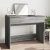 Toaletný stolík so zrkadlom sivý sonoma 100x45x76 cm-ForU-840700