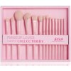 JESSUP Makeup Lover Crystal Pink Sada 14 štetcov na make-up T495-G