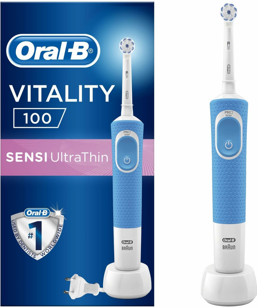 Oral-B Vitality 100 Sensi UltraThin Blue od 23,19 € - Heureka.sk