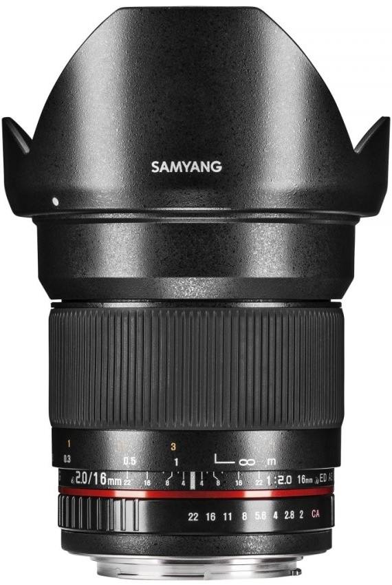 Samyang 16mm f/2 ED AS UMC CS Pentax