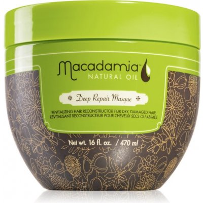 Macadamia Natural Oil Deep Repair hlboko regeneračná maska pre suché a poškodené vlasy 470 ml