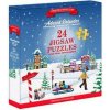 EUROGRAPHICS Puzzle Adventný kalendár: Vianočný jarmok 24x50 dielikov