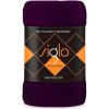 Faro deka mikroplyš super soft fialová Polyester 220/200