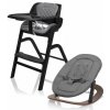 Zopa Set stolička Inpira + novorodenecký set + hojdacia základňa, Berry Black