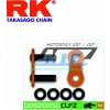 RK Chains Spojovací článok reťaze (nitovacia skobka reťaze) pre reťaz RK 520 XSO červená