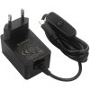 LaskaKit_cz Síťový napájacie adaptér 5V/3A USB-C, vypínač