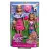 Barbie und Stacie Schwestern Puppenset mit 2 Hunden und Zubehör (Hračka)