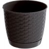 Květináč RATOLLA ROUND 22 cm - barva: umbra