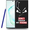 Picasee silikónový čierny obal pre Samsung Galaxy Note 10 N970F - Evil Eye - Transparent