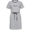 Dámske šaty Russell Athletic, SS DRESS CREW NECK biela,čierna XXL