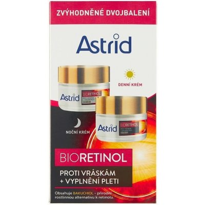 Astrid Bioretinol denný a nočný krém proti vráskam 2 x 50 ml