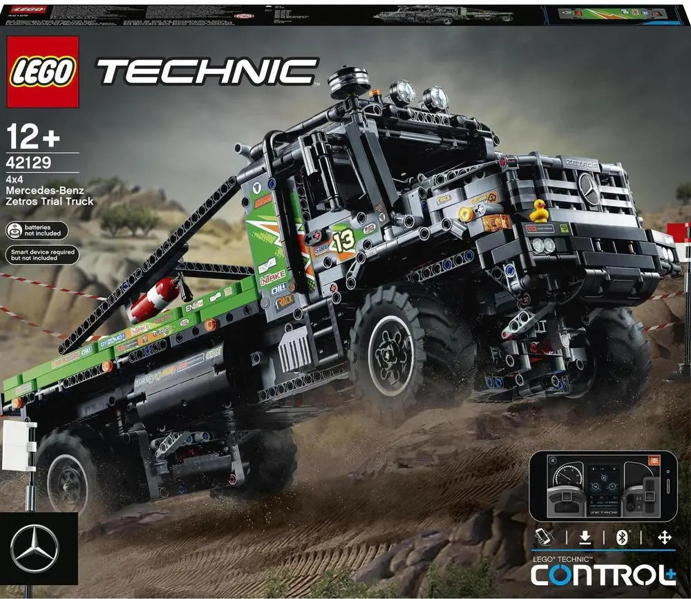 LEGO® Technic 42129 4x4 Mercedes-Benz Zetros Trial Truck od 236,62 € -  Heureka.sk