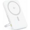Bezdrátová powerbanka Baseus PicoGo Qi2 5000mAh, 20W bílá P10076800213-01