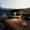 Sigor Nuindie vrecková LED dobíjacia stolná lampa, biela, IP54, stmievateľná - 4543301