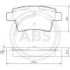 Sada brzdových platničiek kotúčovej brzdy A.B.S. ALL BRAKE SYSTEMS BV. 37597